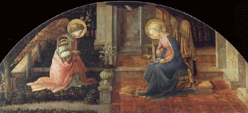 The Annunciation, Fra Filippo Lippi